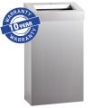 MERIDA STELLA SLIM open waste bin 27 l, polished steel